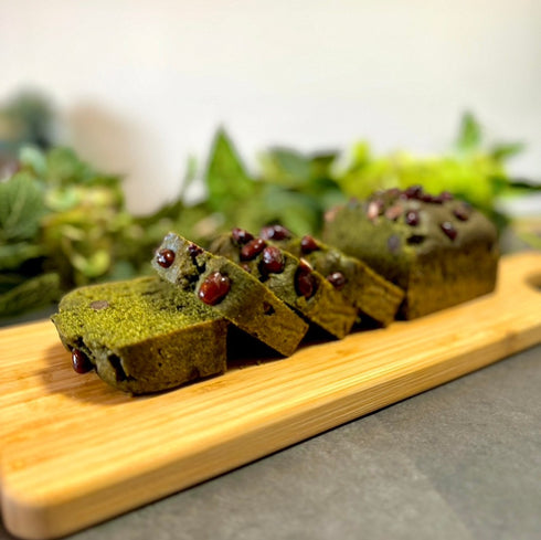 抹茶大納言パウンドケーキ/グルテンフリー・無添加・白砂糖不使用