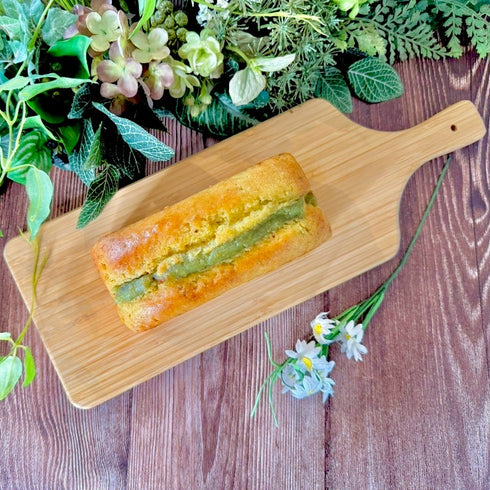 ずんだパウンドケーキ/グルテンフリー・無添加・白砂糖不使用