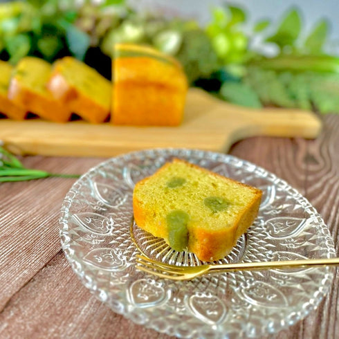 ずんだパウンドケーキ/グルテンフリー・無添加・白砂糖不使用