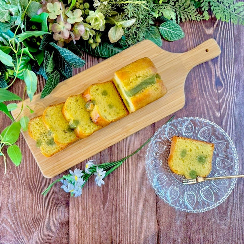 ずんだパウンドケーキ/グルテンフリー・無添加・白砂糖不使用