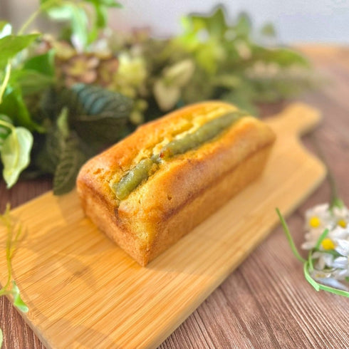 ずんだパウンドケーキ/グルテンフリー・無添加・白砂糖不使用