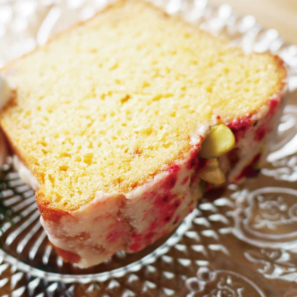 オーガニックレモンとオレンジのグルテンフリーパウンドケーキ/無添加・白砂糖不使用