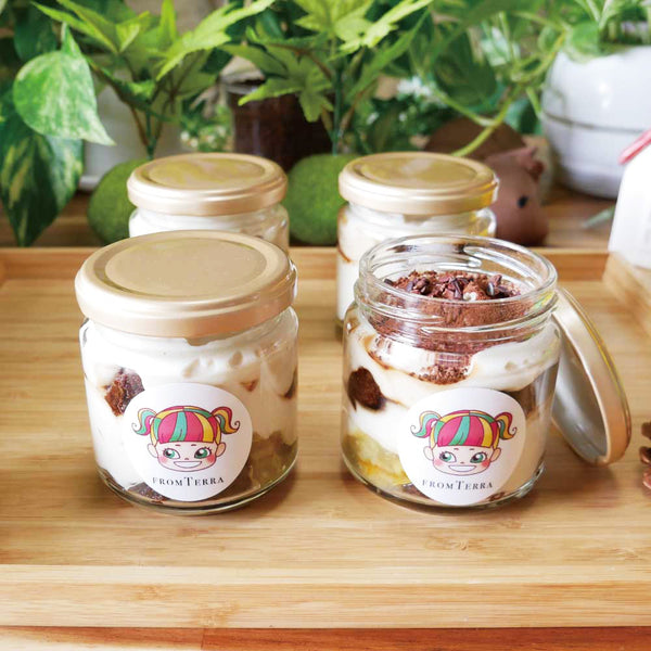 ヴィーガンティラミス 4個セット/グルテンフリー・無添加・乳製品白砂糖不使用