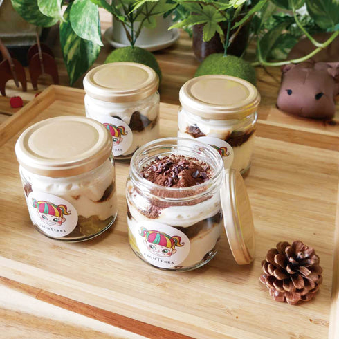 ヴィーガンティラミス 4個セット/グルテンフリー・無添加・乳製品白砂糖不使用