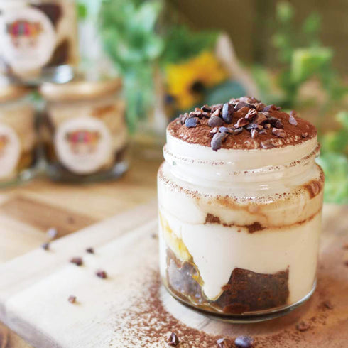 ヴィーガンティラミス 4個セット/グルテンフリー・無添加・乳製品白砂糖不使用